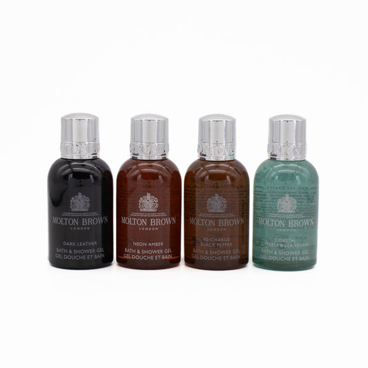 Molton Brown Woody and Aromatic Christmas Cracker 4 Piece Set - Imperfect Box