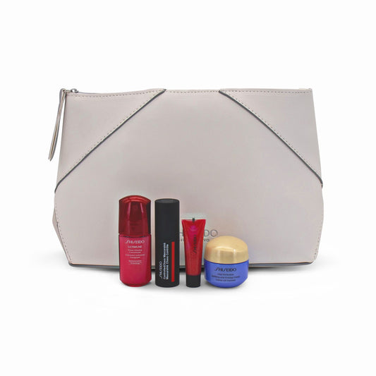 Shiseido 4 Piece Beauty Set and Silver Origami Bag - Missing Box