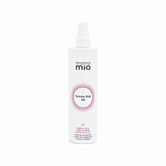 Mama Mio Tummy Rub Oil Supersize 200ml - Imperfect Box & Missing Lid