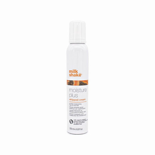 Milk_Shake Moisture Plus Whipped Cream Foam for Dry Hair 200ml - Imperfect Container