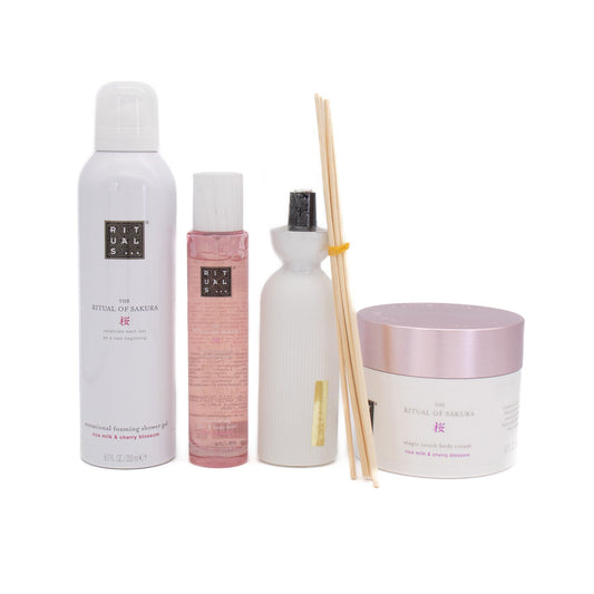Rituals The Ritual of Sakura With Body Mist Large 4 Pc Gift Set - Imperfect Box