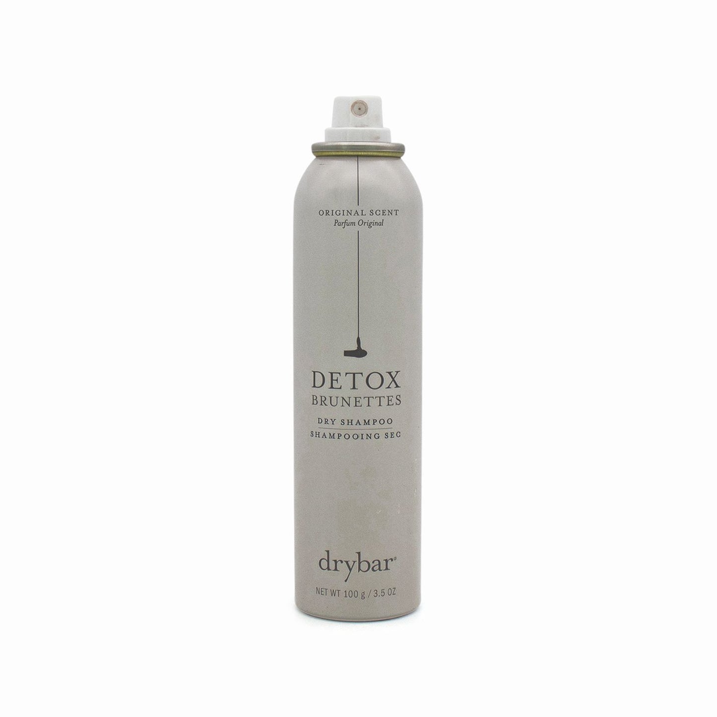 Drybar Detox Dry Shampoo Brunettes 100g - Imperfect Container & Missing Lid